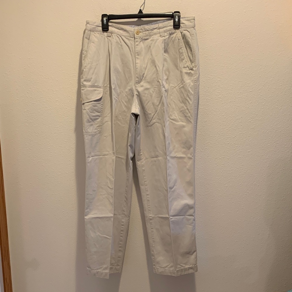 Tommy Hilfiger Tan Vintage Y2K Cargo Pants 34/32​​​​